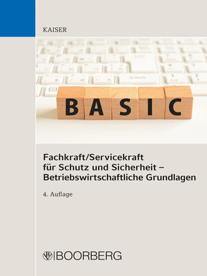 cover image of Fachkraft/Servicekraft für Schutz und Sicherheit--Betriebswirtschaftliche Grundlagen